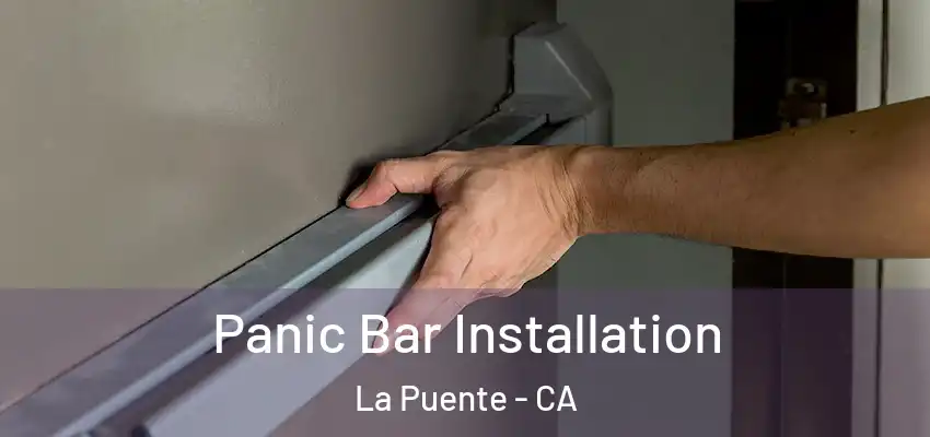  Panic Bar Installation La Puente - CA